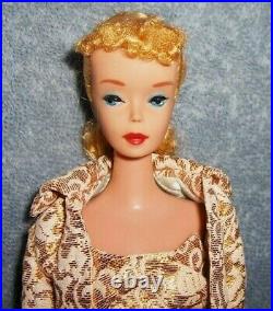 Gorgeous Vintage #4 Blonde Ponytail Barbie! BREATHTAKING DOLL! SALE