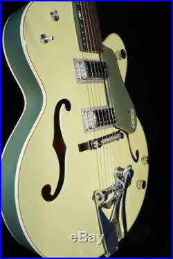Gretsch G6118T-60VS Vintage Select Anniversary 2-Tone Smoke Green Guitar 2018