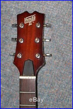 High Quality Vintage Hondo II Professional Series Guitar Awsome Condition NICE