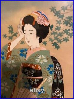 Japan Japanese Kimono Women Okinawa Vintage Antique Art