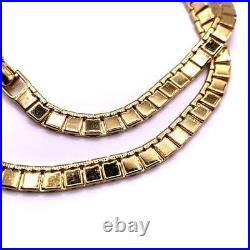 Japan Used Necklace American Vintage Antique Monet Gold Color Necklace