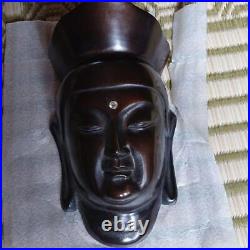 Japan Vintage Item Antique Buddha Statue Mask