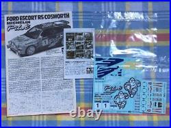 Japan Vintage antique japan first edition Tamiya 1/24 Michelin Pilot Escort RS