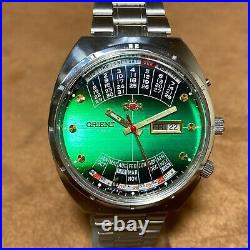 Japan Watch Orient College Perpetual Multi Year Calendar Automatic Mens Watch