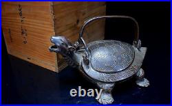 Japanes Antique Bronze Turtle Sake Server Year 1920