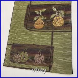 Japanese Kimono Belt Nagoya Obi Authentic Silk Vintage Antique Japan 1433