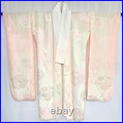 Japanese Kimono Furisode Pure Silk Vintage Antique Japan 94