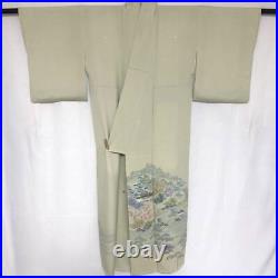 Japanese Kimono Iromuji Pure Silk Vintage Antique Japan 136