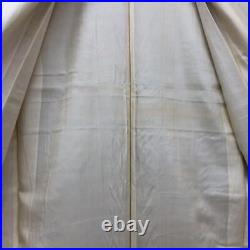 Japanese Kimono Tsumugi Pure Silk Vintage Antique Z5728