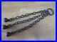 Japanese Ninja Tools triple weight chain length 25cm/9.8Inch VIntage From Japan