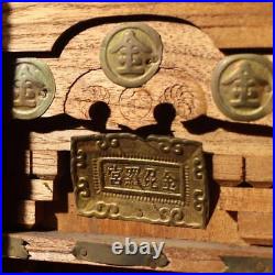 Japanese Small Konpira wooden Kamidana Shinto shrine Temple Antique WB166
