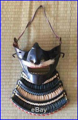 Japanese Traditional Armor Yoroi Samurai High Class Vintage With Box Very Rare