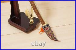 Japanese traditional event Tools Samurai Gold SWORD & Bow Arrow SET vintage