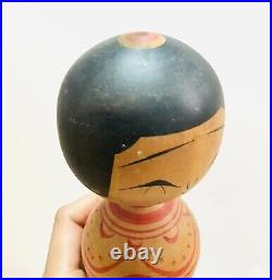 KOKESHI Japanese Doll vintage antique Japan Mitsuo Mori used wood G 42 31 cm