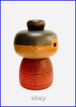 KOKESHI Japanese Doll vintage antique Japan used wood Sanpei Yamanaka dango S