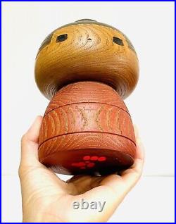 KOKESHI Japanese Doll vintage antique Japan used wood Sanpei Yamanaka dango S