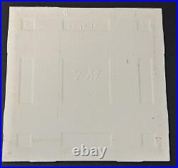 LOT OF 30 FM Japan Ceramic Wall Tile 4x4 White Yellow Glossy VINTAGE