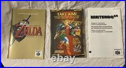 Legend of Zelda Ocarina of Time (Nintendo 64 N64, 1998) CIB with Factory Seal