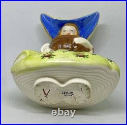 Lot Of 3 Vintage / Antique Porcelain Mug Victorian Statue Includ Occupied Japan