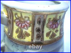 Made In Japan Gilt Moriage Dragon Vase Hand-Painted Large 12 Vintage