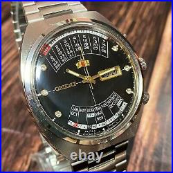 NEW Mens Watch Orient College Perpetual Multi Year Calendar Automatic Japan