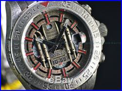 New Invicta 47mm Ltd. Ed. Industrial IG88 Quartz Chronograph SS Bracelet Watch