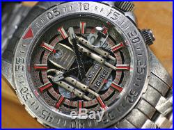 New Invicta 47mm Ltd. Ed. Industrial IG88 Quartz Chronograph SS Bracelet Watch