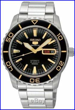 New! SEIKO 5 SPORTS Mechanical Automatic SNZH57JC Men's Watch Made in Japan