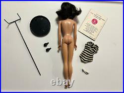 No. 4 ALL ORIGINAL Vintage Barbie Ponytail Doll with Accessories / Japan / Mattel