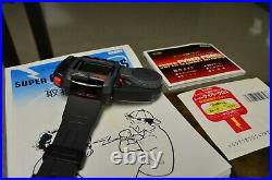 Nos Casio Jg-200 Super Cyber Cross Watch Ir Beam Game Vintage CMD Dbc Prt Ts Bm