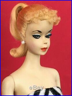 Number 1 Barbie Blonde # 1 ponytail 1959