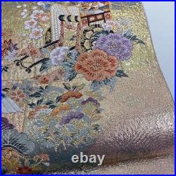 OBI fukuro obi VINTAGE kimono Japan Silk Antique Japanese-pattern 1728