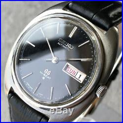 OH serviced, Vintage 1970 Grand Seiko GS 5646-7000 Black Dial Automatic #253