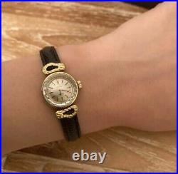 OMEGA Antique Wrist Watch Vintage Watch 18K Gold From Japan