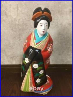 Old Hakata Clay Dolls Oiran Geisha Maiko Vintage Antique Edo Japan import Used