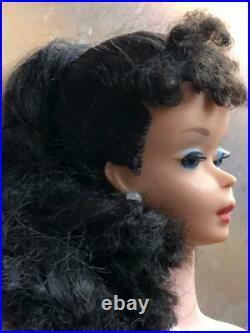 Original # 3 Ponytail Brunette Vintage Barbie UNFADED No Touch Ups