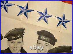 Original Vintage WWII Posters Rising Sun Sullivan Brothers Japan Next! 1943