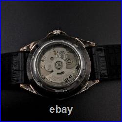 Overhauled Seikoreleased In Japan Vintage Antique Diver Watch Automatic Black Me