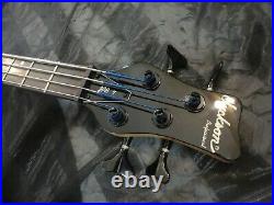 RARE Vintage 1995 Jackson JPB-7 Professional MIJ 4 string bass guitar black