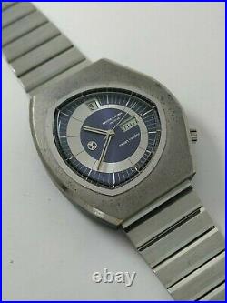 Rare Collectible Vintage Favre-Leuba Moon Raider Space Watch, ca 1970's Workin