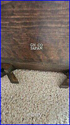 Rare Vintage GN CO Japan 5 Drawer Musical Jewelry Box 14x8 HTF Antique Culture