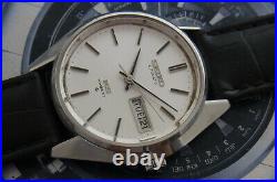 Rare Vintage King Seiko Hi-beat Dat/date 5626-8001 Automatic 25 Jewels Watch