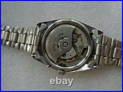 Rare Vintage Ss Oyster Model Ricoh Black Dial Day/date Men's Automatic Watch