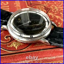 Rolex Marconi Silver Dial 1950s Antique Men's Watch Vintage Overhauled Japan
