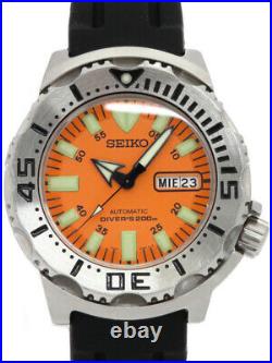 SEIKO Divers Orange monster 7S26-0350 From Japan Free Shipping