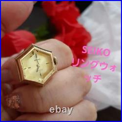 SEIKO Japanese Vintage clock watch antique japan ring watch