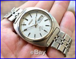 SEIKO Lord Matic LM DAY/DATA Rare Vintage Automatic wrist watch 23J From Japan