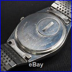 SEIKO Quartz Watch/ GRAND TWIN QUARTZ 9943-8030 SS 1978 new Battry Works good