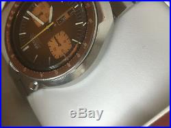 SEIKO Vintage Watch-Automatic-BULLHEAD 6138-Chronograph-Excellent