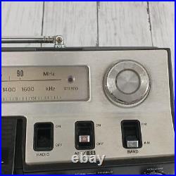 SONY Showa Retro Radio Cassette Player CF-2400 Vintage Antique Japan